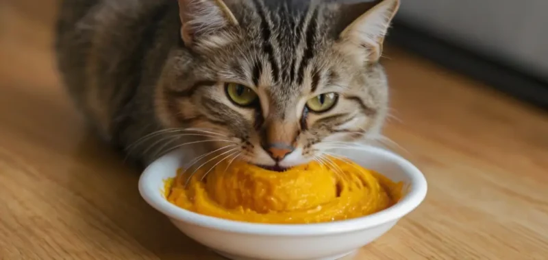 Pumpkin a natural remedy for cat constipation 