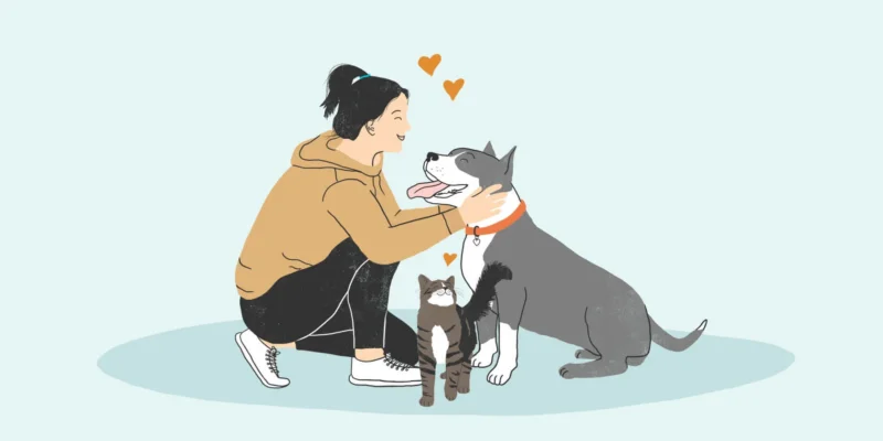 HOW DO DOGS SHOW LOVE?